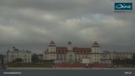 Archiv Foto Webcam Ostseebad Binz: Strandblick Fischerstrand, Promenade und Kurhaus 08:00