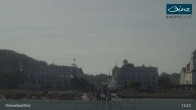 Archiv Foto Webcam Ostseebad Binz: Strandblick Fischerstrand, Promenade und Kurhaus 12:00