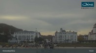 Archiv Foto Webcam Ostseebad Binz: Strandblick Fischerstrand, Promenade und Kurhaus 12:00