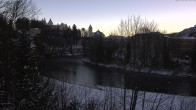 Archiv Foto Webcam Füssen: Blick auf Lech und Hohes Schloss 07:00