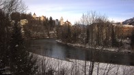 Archiv Foto Webcam Füssen: Blick auf Lech und Hohes Schloss 13:00