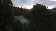 Archiv Foto Webcam Füssen: Blick auf Lech und Hohes Schloss 05:00