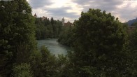 Archiv Foto Webcam Füssen: Blick auf Lech und Hohes Schloss 09:00