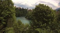 Archiv Foto Webcam Füssen: Blick auf Lech und Hohes Schloss 11:00