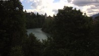Archiv Foto Webcam Füssen: Blick auf Lech und Hohes Schloss 09:00