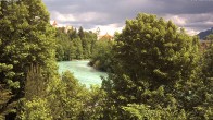 Archiv Foto Webcam Füssen: Blick auf Lech und Hohes Schloss 11:00