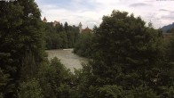 Archiv Foto Webcam Füssen: Blick auf Lech und Hohes Schloss 12:00