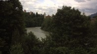 Archiv Foto Webcam Füssen: Blick auf Lech und Hohes Schloss 16:00