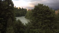 Archiv Foto Webcam Füssen: Blick auf Lech und Hohes Schloss 20:00