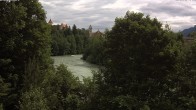 Archiv Foto Webcam Füssen: Blick auf Lech und Hohes Schloss 09:00