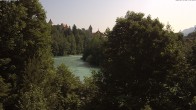 Archiv Foto Webcam Füssen: Blick auf Lech und Hohes Schloss 09:00