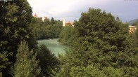 Archiv Foto Webcam Füssen: Blick auf Lech und Hohes Schloss 16:00