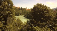 Archiv Foto Webcam Füssen: Blick auf Lech und Hohes Schloss 11:00