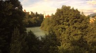 Archiv Foto Webcam Füssen: Blick auf Lech und Hohes Schloss 17:00