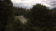 Archiv Foto Webcam Füssen: Blick auf Lech und Hohes Schloss 11:00