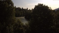 Archiv Foto Webcam Füssen: Blick auf Lech und Hohes Schloss 07:00