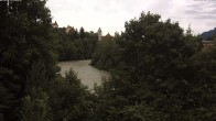 Archiv Foto Webcam Füssen: Blick auf Lech und Hohes Schloss 13:00