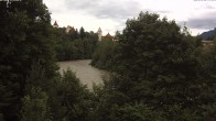 Archiv Foto Webcam Füssen: Blick auf Lech und Hohes Schloss 15:00