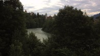 Archiv Foto Webcam Füssen: Blick auf Lech und Hohes Schloss 07:00