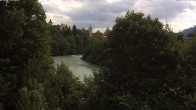 Archiv Foto Webcam Füssen: Blick auf Lech und Hohes Schloss 09:00