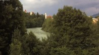 Archiv Foto Webcam Füssen: Blick auf Lech und Hohes Schloss 17:00