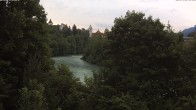 Archiv Foto Webcam Füssen: Blick auf Lech und Hohes Schloss 05:00