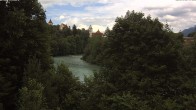 Archiv Foto Webcam Füssen: Blick auf Lech und Hohes Schloss 13:00