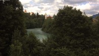 Archiv Foto Webcam Füssen: Blick auf Lech und Hohes Schloss 15:00