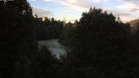 Archiv Foto Webcam Füssen: Blick auf Lech und Hohes Schloss 19:00