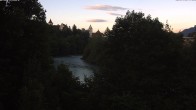 Archiv Foto Webcam Füssen: Blick auf Lech und Hohes Schloss 19:00