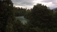Archiv Foto Webcam Füssen: Blick auf Lech und Hohes Schloss 09:00