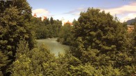 Archiv Foto Webcam Füssen: Blick auf Lech und Hohes Schloss 13:00