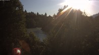 Archiv Foto Webcam Füssen: Blick auf Lech und Hohes Schloss 06:00
