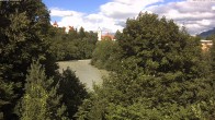 Archiv Foto Webcam Füssen: Blick auf Lech und Hohes Schloss 15:00