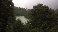 Archiv Foto Webcam Füssen: Blick auf Lech und Hohes Schloss 11:00