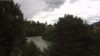 Archiv Foto Webcam Füssen: Blick auf Lech und Hohes Schloss 13:00