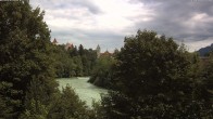 Archiv Foto Webcam Füssen: Blick auf Lech und Hohes Schloss 12:00