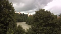 Archiv Foto Webcam Füssen: Blick auf Lech und Hohes Schloss 11:00