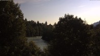 Archiv Foto Webcam Füssen: Blick auf Lech und Hohes Schloss 07:00