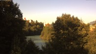 Archiv Foto Webcam Füssen: Blick auf Lech und Hohes Schloss 17:00