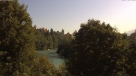 Archiv Foto Webcam Füssen: Blick auf Lech und Hohes Schloss 09:00