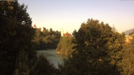 Archiv Foto Webcam Füssen: Blick auf Lech und Hohes Schloss 17:00