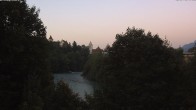 Archiv Foto Webcam Füssen: Blick auf Lech und Hohes Schloss 19:00