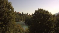 Archiv Foto Webcam Füssen: Blick auf Lech und Hohes Schloss 09:00