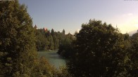 Archiv Foto Webcam Füssen: Blick auf Lech und Hohes Schloss 09:00