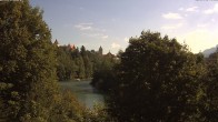 Archiv Foto Webcam Füssen: Blick auf Lech und Hohes Schloss 10:00
