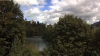 Archiv Foto Webcam Füssen: Blick auf Lech und Hohes Schloss 13:00