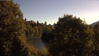 Archiv Foto Webcam Füssen: Blick auf Lech und Hohes Schloss 07:00