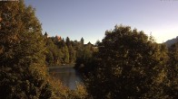 Archiv Foto Webcam Füssen: Blick auf Lech und Hohes Schloss 08:00