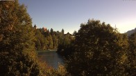 Archiv Foto Webcam Füssen: Blick auf Lech und Hohes Schloss 08:00